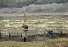 Vista del mar en Scheveningen de Van Gogh