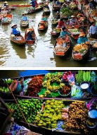 Damnoen Saduak: Mercado Flotante